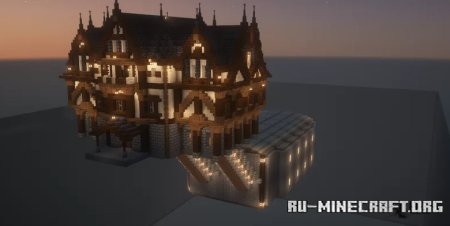  Large Survival House - Underground Storage  Minecraft