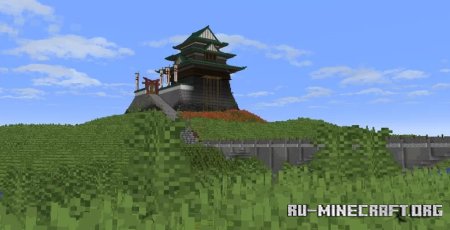  Japanese Fortress by DB PROJECT  Minecraft