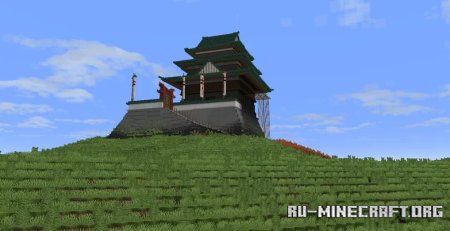  Japanese Fortress by DB PROJECT  Minecraft