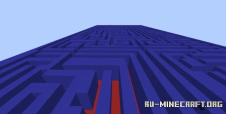  AP's Blue Red Maze  Minecraft