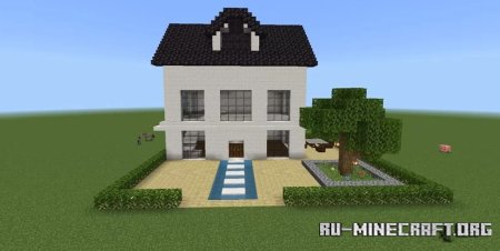  Three-Story House  Minecraft