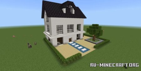  Three-Story House  Minecraft