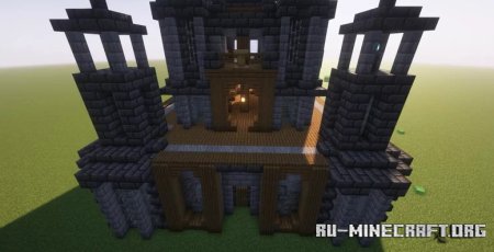  Medium sized castle with every thing you need  Minecraft