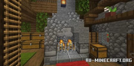  Cozy forest house by Gamon  Minecraft