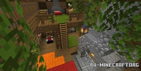  Cozy forest house by Gamon  Minecraft