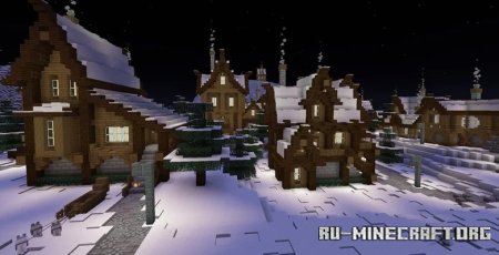  Christmas - Winter Village  Minecraft