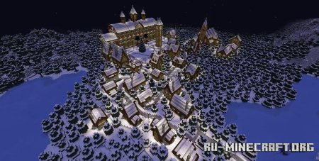  Christmas - Winter Village  Minecraft