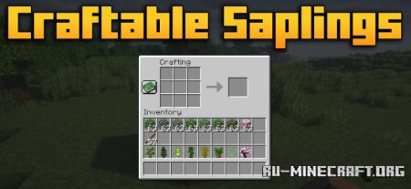  Craftable Saplings  Minecraft 1.21.4