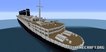  S.S Continental (Fictional Red Star Line Ship)  Minecraft