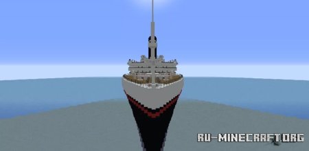  S.S Continental (Fictional Red Star Line Ship)  Minecraft