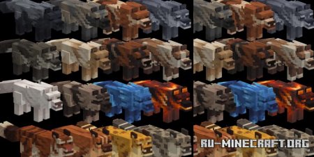  Lanostrys Wolves  Minecraft 1.21