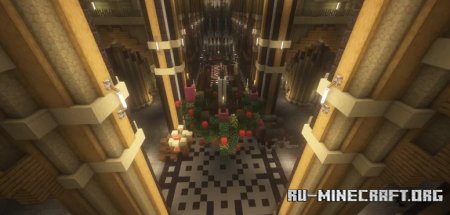  Derwick Cathedral at Christmas (2024)  Minecraft