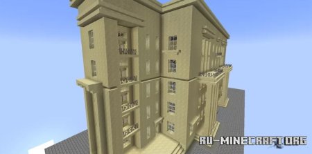  Soviet five-story house  Minecraft