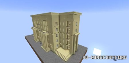  Soviet five-story house  Minecraft