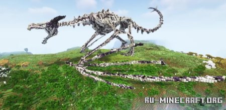  Ender Dragon Skeleton Statue  Minecraft