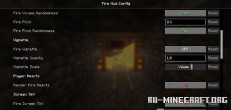  Fire Hud  Minecraft 1.21.4