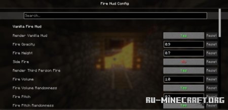  Fire Hud  Minecraft 1.21.4