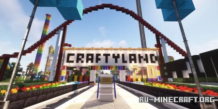  Craftyland 2 - Epic Theme Park  Minecraft