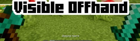  Visible Offhand  Minecraft 1.21.1