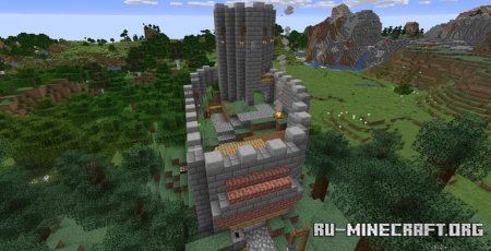  Redstone Burg  Minecraft