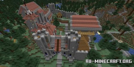  Redstone Burg  Minecraft