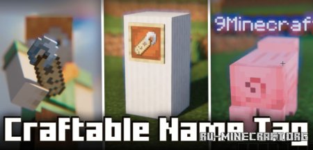  Craftable Name Tag  Minecraft 1.21.4