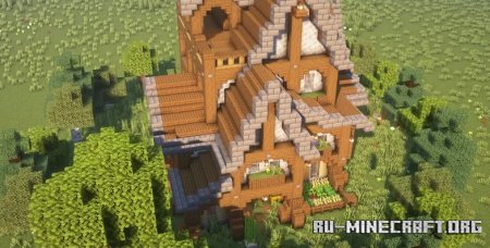  Fantasy House 1 by reebs1  Minecraft