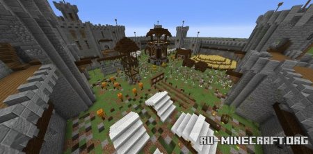  raid castle by power_23  Minecraft