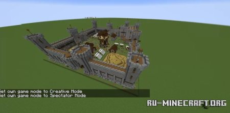  raid castle by power_23  Minecraft