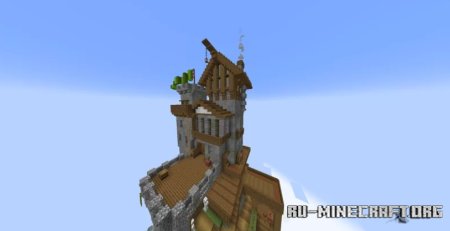  Mountain Tower by YummiNXX  Minecraft