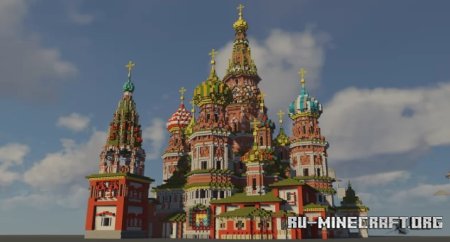  St Basils Cathedral (new)  Minecraft