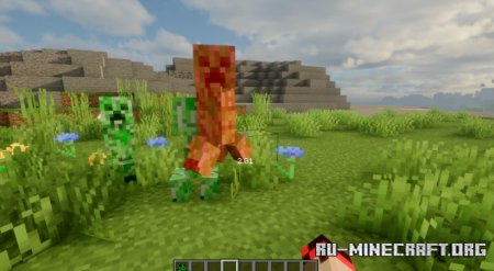  Wolren Reach Display  Minecraft 1.21.1