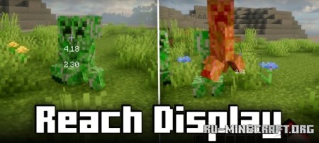  Wolren Reach Display  Minecraft 1.21.1