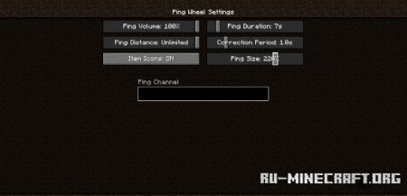  Ping Wheel  Minecraft 1.21.4