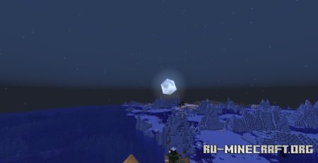  Cubic Sun & Moon  Minecraft 1.21.4