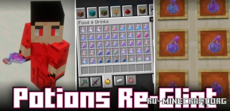  Potions Re-Glint  Minecraft 1.21.1