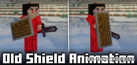  Old Shield Animation  Minecraft 1.21.1