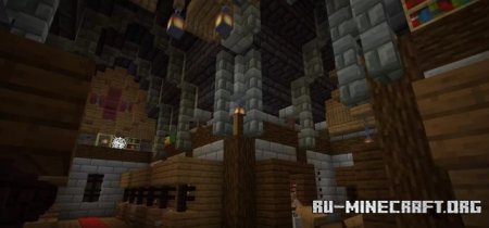  villager trade in a cozy church  Minecraft