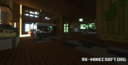  Modern Lakeside Cabin - Chale Moderno  Minecraft