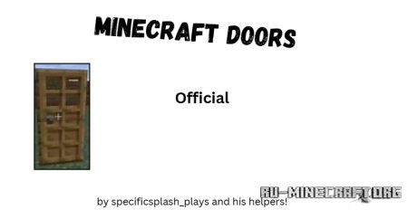  Minecraft doors - Ssplash  Minecraft