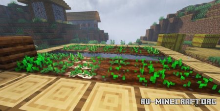  Crops Love Rain  Minecraft 1.21.4