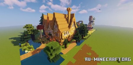  Small Farm House Property  Minecraft