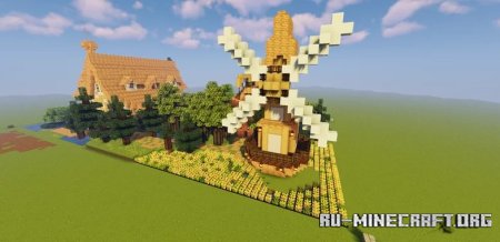  Small Farm House Property  Minecraft