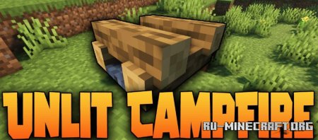  Unlit Campfire  Minecraft 1.21.4