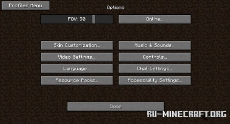  Options Profiles  Minecraft 1.21.4