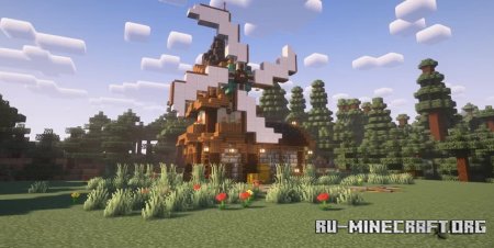  Survival Windmill by Foooxxy  Minecraft