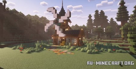  Survival Windmill by Foooxxy  Minecraft