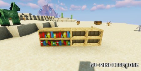  Chiseled Bookshelf 3D  Minecraft 1.21