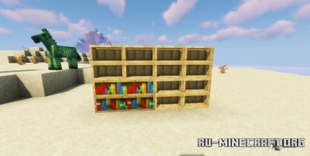  Chiseled Bookshelf 3D  Minecraft 1.21