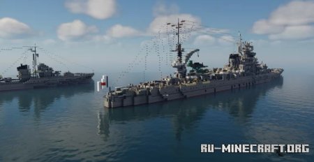  IJN Yahagi (1945)  Minecraft